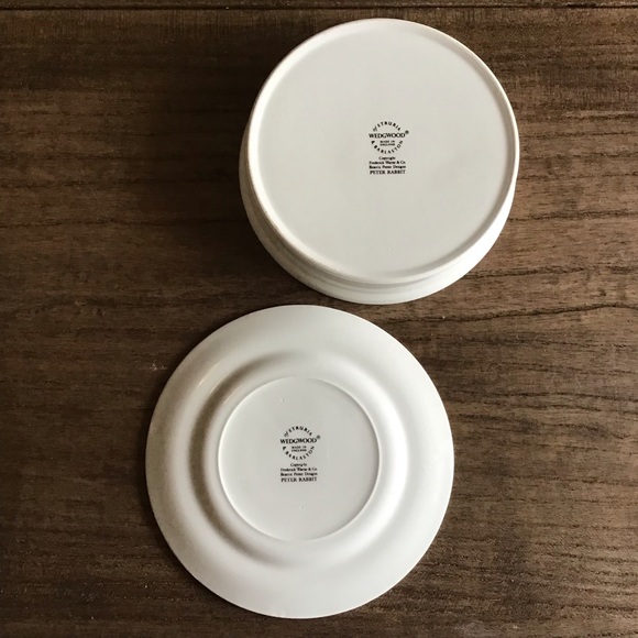 Wedgwood Peter Rabbit Bowl & Plate Set, Made in England - Picture 4 of 6